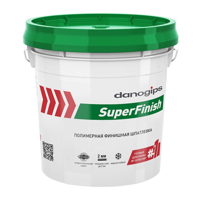 Шпаклевка Danogips SuperFinish готовая (28 кг)