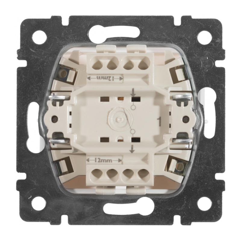 Выключатель с/у Valena 694260, 1 клавиша, б/инд, белый