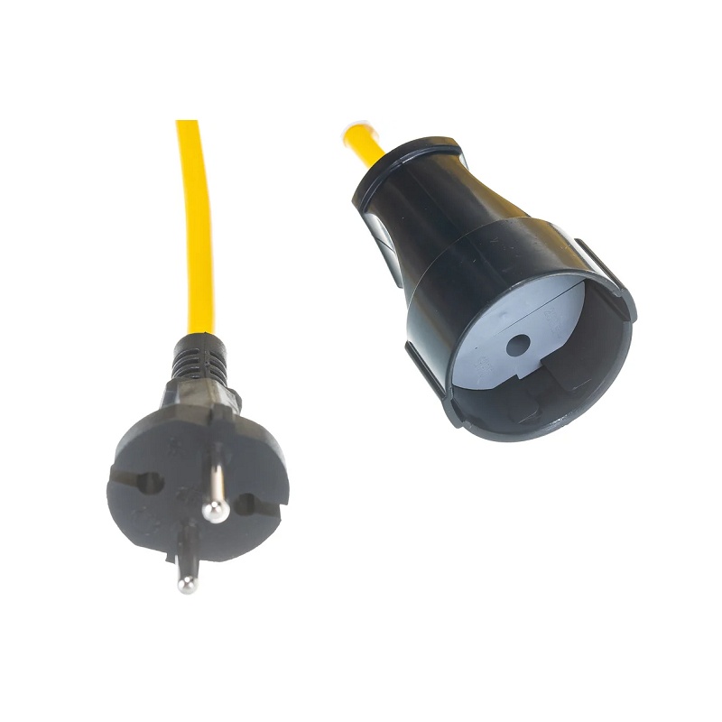 Удлинитель силовой на рамке 481S-5203, 1 гнездо, ПВС, 2200 Вт, б/з, 30 м