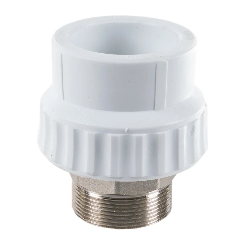 Муфта комбинированная Valfex латунная резьба (под ключ) 63х2" НР