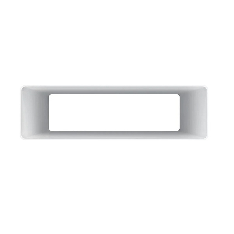 Канал (воздуховод) плоский Era 620ВП2, 204х60 мм (2 м), пластик