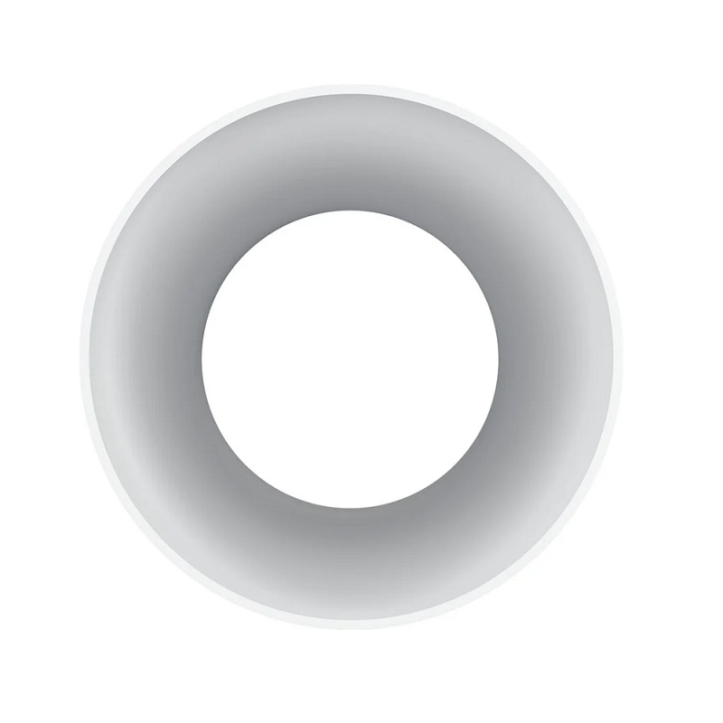 Канал (воздуховод) круглый Era 12,5ВП, d=125 мм (0,5 м), пластик