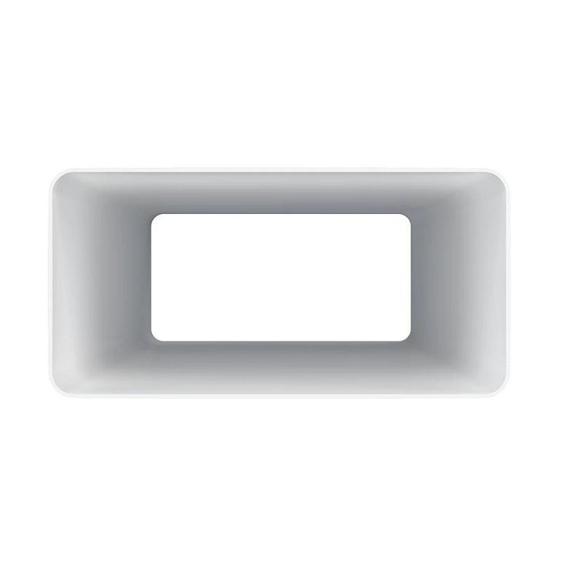 Канал (воздуховод) плоский Era 620ВП1,5, 204х60 мм (1,5 м), пластик