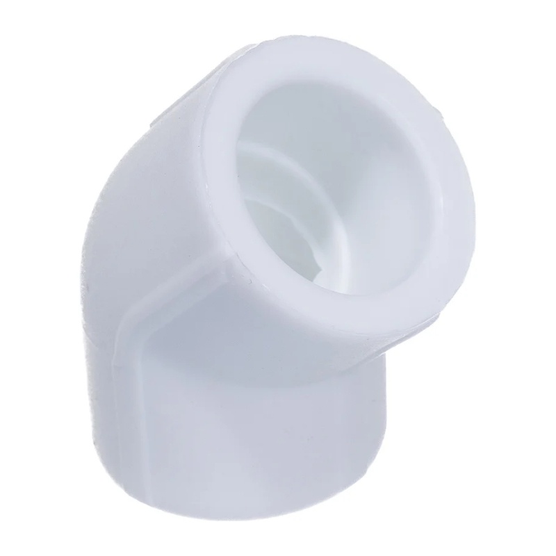 Угольник Valfex полипропилен  25 мм, 45°