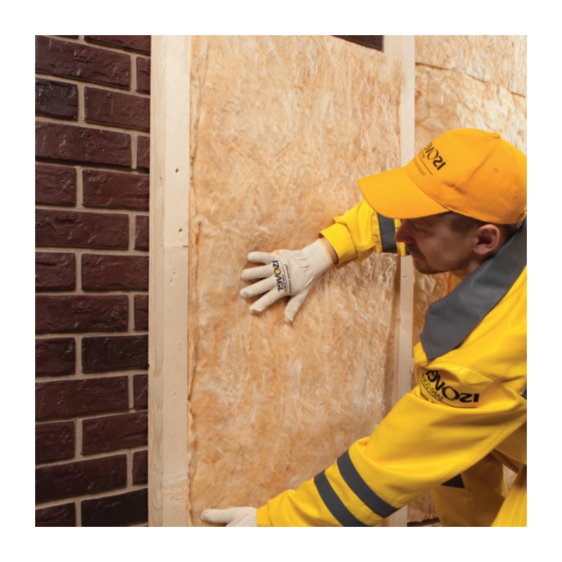 Утеплитель Isover Теплый Дом 1170х610х100мм, плита, 7 шт