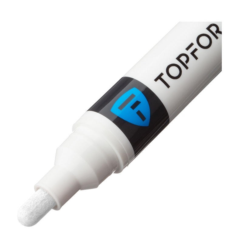 Маркер лаковый Topfort Industrial белый 6 мм