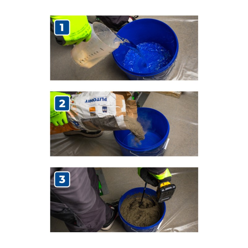 Штукатурка цементная Plitonit T1+ (МаксиСлой) (25 кг)