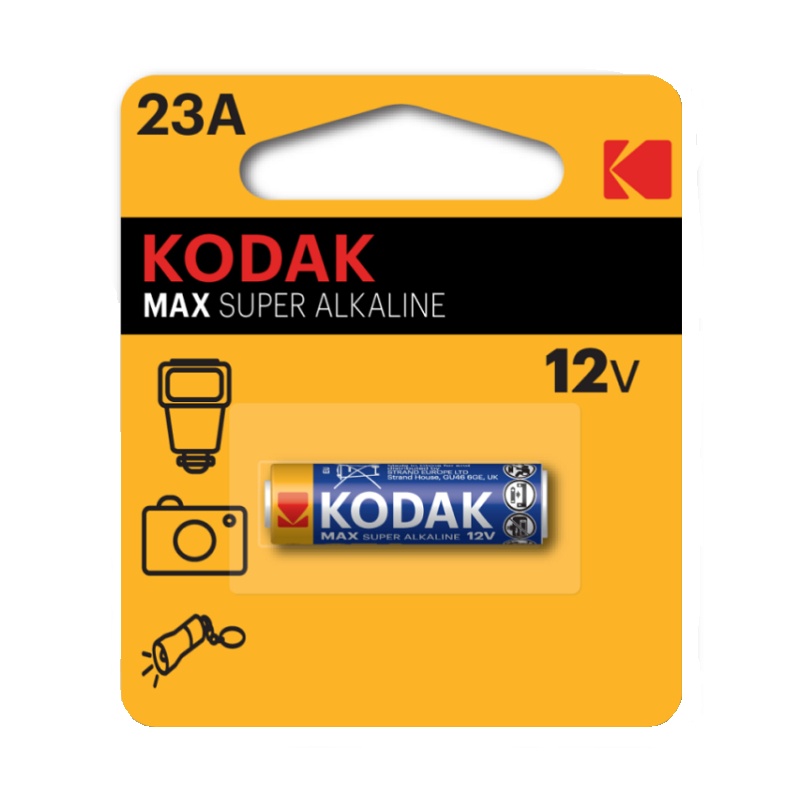 Батарейка алкалиновая Kodak, тип 8LR932/A23/MN21, 12В