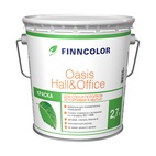 Краска для стен и потолков Finncolor Oasis Hall&Office 4 основа C (2,7 л)