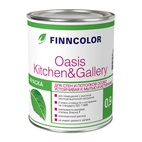 Краска для стен и потолков Finncolor Oasis Kitchen&Gallery 7 основа C (0,9 л)
