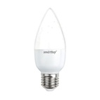 Лампа светодиодная Smartbuy LED E27, свеча, 9.5Вт, 230В, 4000К, нейтральный свет