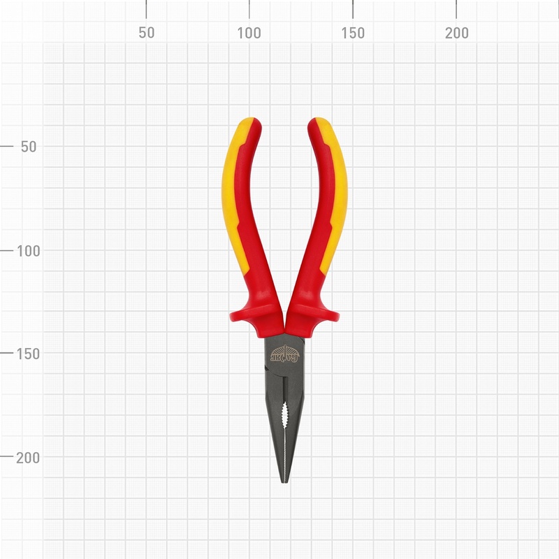 Тонкогубцы Варяг 87024 диэлектрические 1000В, 160 мм