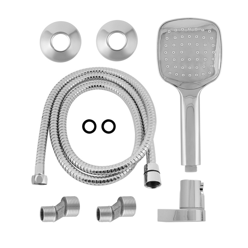 Смеситель для ванны Mix&Fix Flash 5107 с аксессуарами, L- излив 350мм