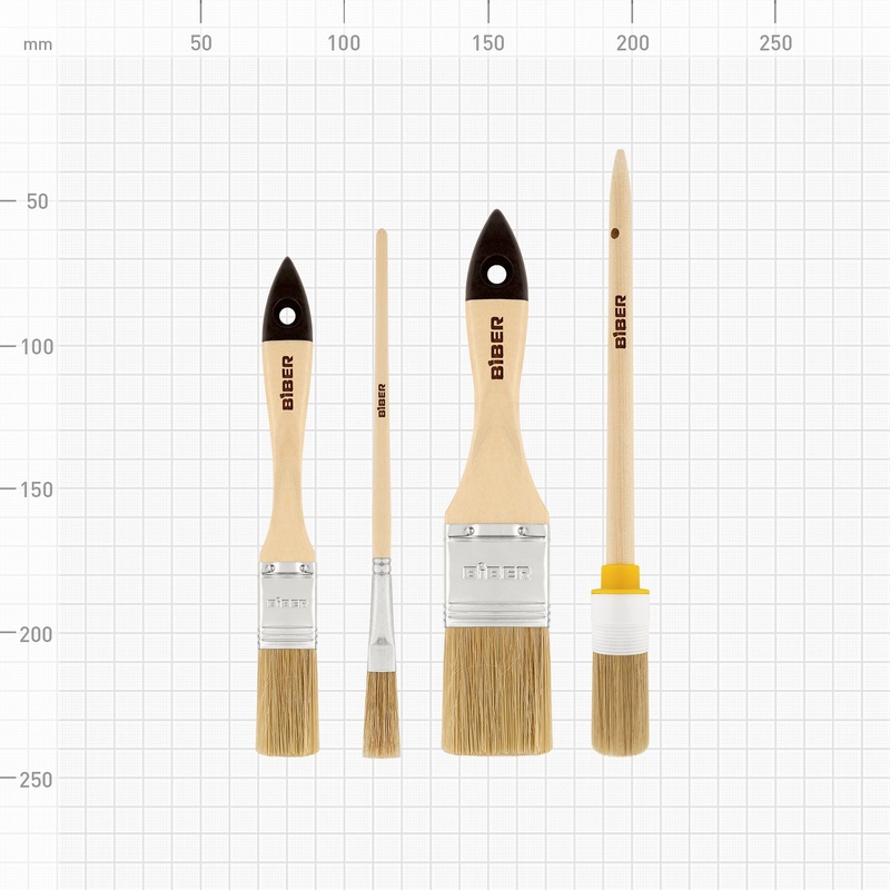 Набор кистей Biber 31402 (4 шт.)