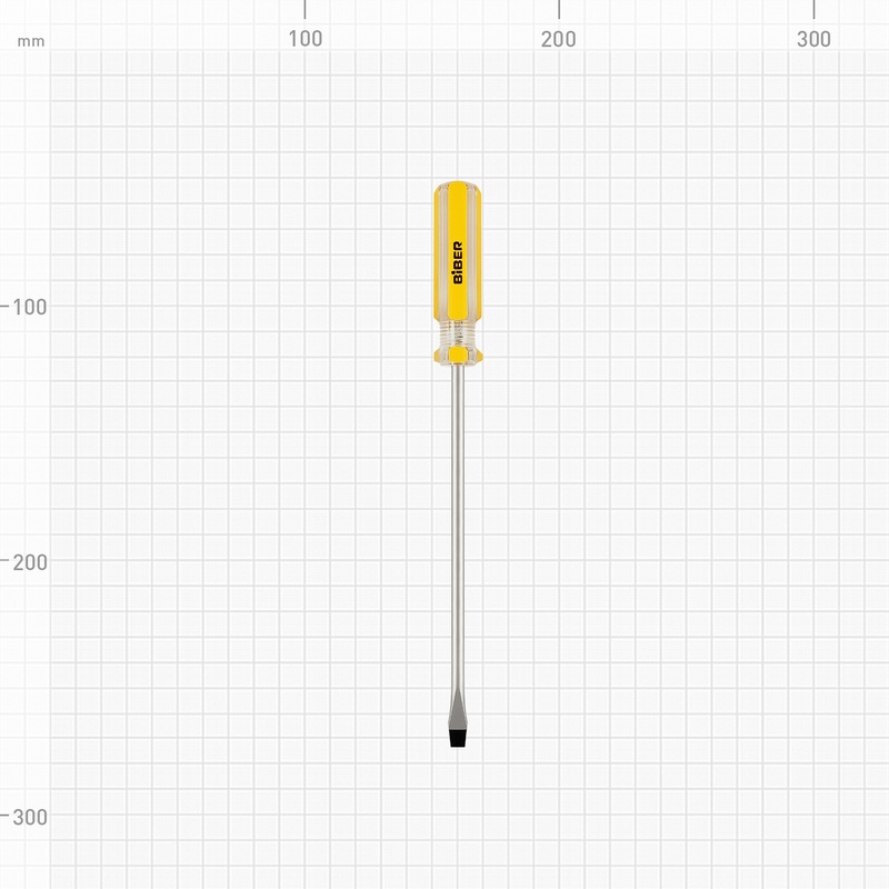 Отвертка Biber 85574 Стандарт SL 5х150 мм