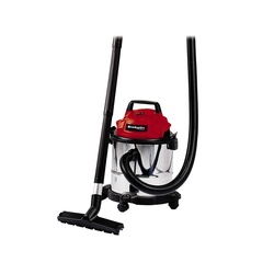 Пылесос строительный сетевой Einhell TC-VC 1812 S, 1250 Вт, бак=12 л