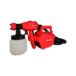 Краскопульт Elitech КЭ0826П, HVLP, вязкость 80 DIN, 800 Вт (0,8 л)