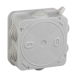 Коробка уравнивания потенциалов КУП-2603-И о/у 6 вводов 85х85х40 мм