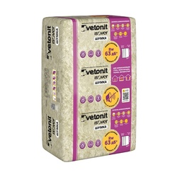 Шумоизоляция Vetonit 1000х610х50 мм, 10 шт