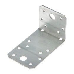 Уголок крепежный 40х80х40х2 мм, оцинкованный