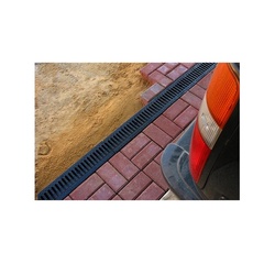 Лоток водоотводный Standartpark Basic DN100, 1000х138х60 мм, полимербетон 7010