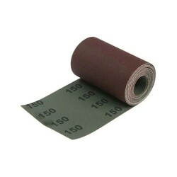 Шкурка шлифовальная водостойкая на тканевой основе AS2315, 100 мм Р150 рулон 3 м