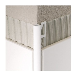 Уголок наруж. под плитку, пластик, белый (2,5 м х 11-12 мм)