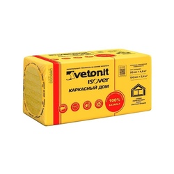 Утеплитель Vetonit Каркасный Дом 1000х600х100 мм, 4 шт