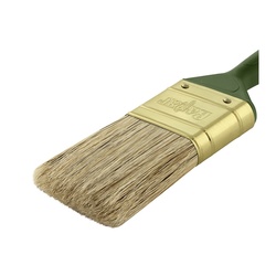 Кисть плоская ВАРЯГ 31232 светлая щетина 35 мм