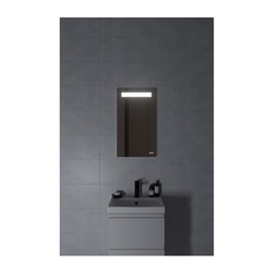 Зеркало Cersanit Base 40, LED, 400х28х700 мм