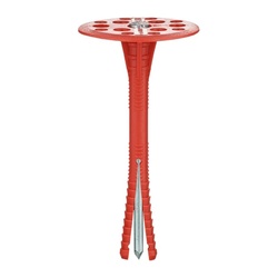 Дюбель-гвоздь для изоляции 10х120 мм (50 шт) с металлическим гвоздем