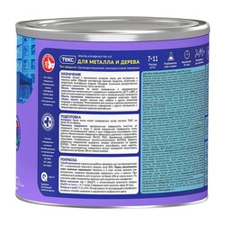 Эмаль Текс ПФ-115 чёрная (1,9 кг)