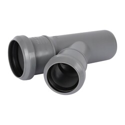 Тройник внутренний Sinikon d=50х40 мм 45 градусов