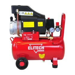 Компрессор Elitech КПМ 400/25 Promo 230 л/мин, 1,6 кВт, 8 бар, 24 л, масляный