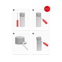 Эмаль акриловая Kudo KU-A2004 оранжевая высокоглянцевая (0,52 л)