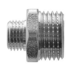 Ниппель (бочонок) переходной 1/2" x 1/4" НР