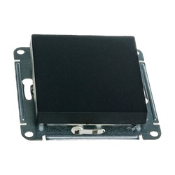 Выключатель с/у Atlasdesign ATN001011, 1 клавиша, б/инд, карбон