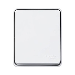 Выключатель о/у Atlasdesign Profi ATN540111, 1 клавиша, б/инд, IP54, белый