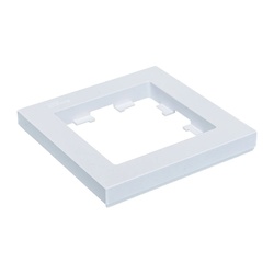 Рамка 1-постовая AtlasDesign ATN000101, белая