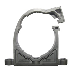 Хомут с верхней защелкой для канализационных труб d=40 мм