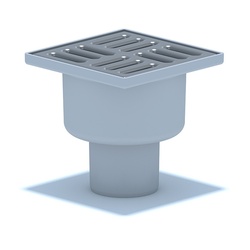 Трап Ани Пласт вертикальный d=50 мм 100х100 мм, не регулируемый