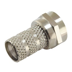 Штекер F (RG6) для коаксиального кабеля, металлический