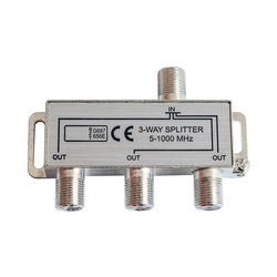 Делитель антенный на 3 TV (под F разъем 5-1000 МГц)