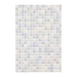 Плитка настенная Керамин Гламур 7С, белая, 275х400х7,5 мм