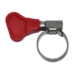 Хомут червячный для шлангов 25-40 мм, "с бабочкой" (2 шт)