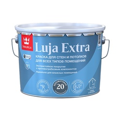 Краска экстра-стойкая Tikkurila/Tikkivala Luja Extra основа А полуматовая (9 л)