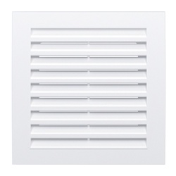 Решетка вентиляционная 400х400 мм, 4040РР, пластик