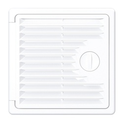 Люк ревизионный с решеткой, АБС пластик, 150х150 мм