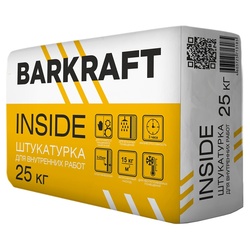 Штукатурка цементная Barkraft Inside, 25 кг