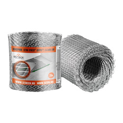 Сетка кладочная ЦПВС STRECK 25х1,25х0,4 мм, оц. яч. 15х15 мм (0,18х20 м)